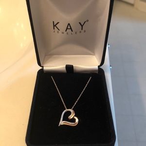 Kay Jewelers heart necklace